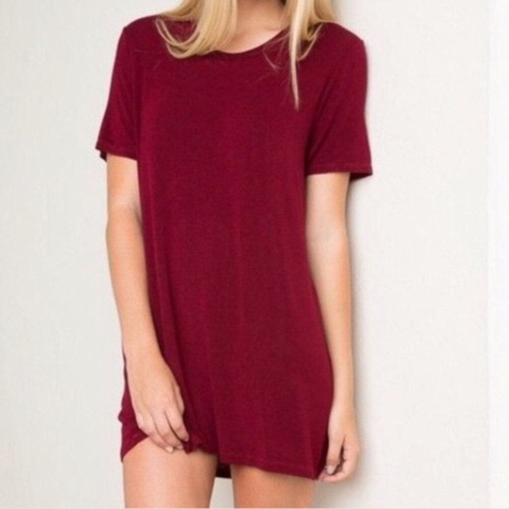 Brandy Melville✨Faux Suede Shift Dress - Picture 2 of 5